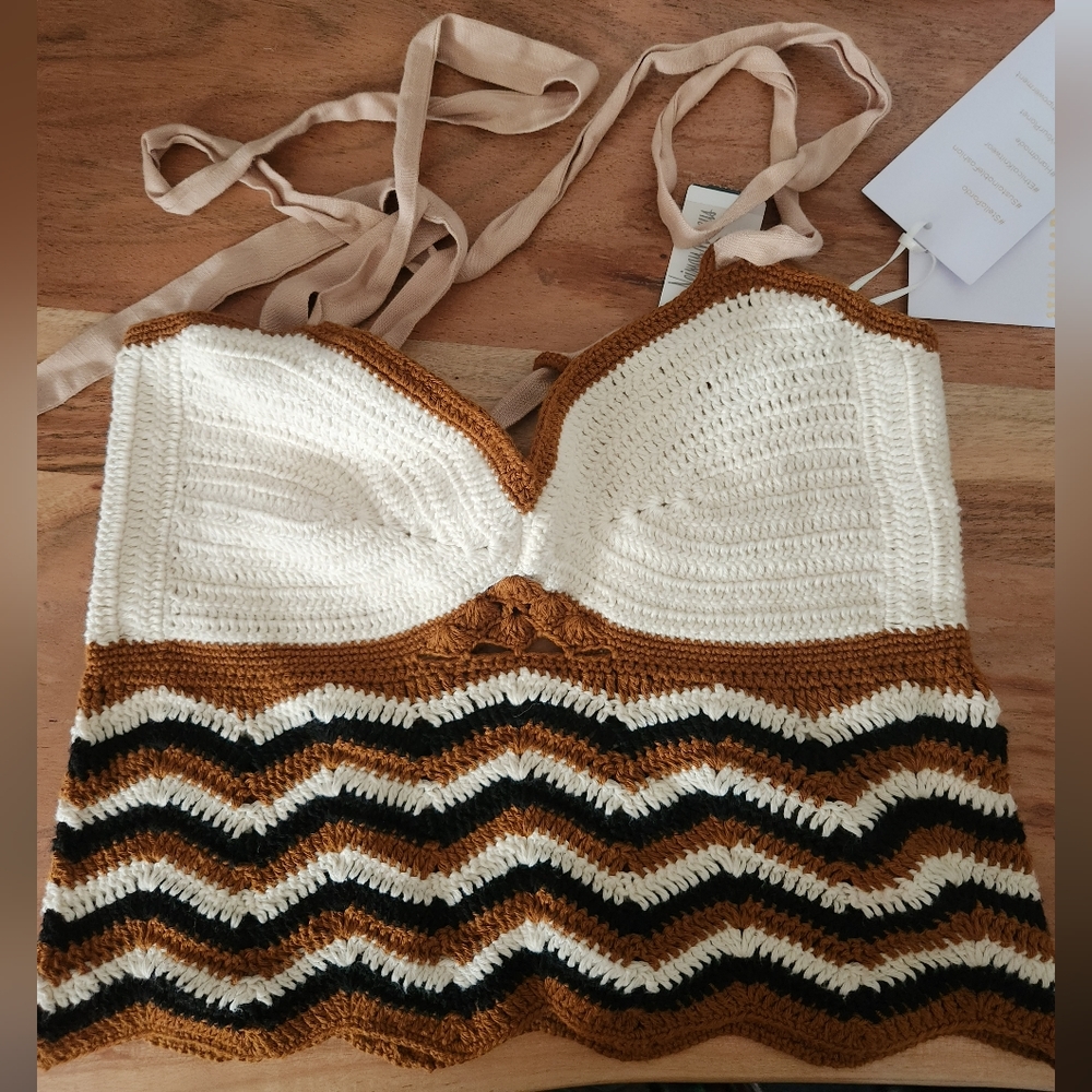 Stella Pardo knit Crop Top